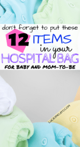 must have items for mom and baby