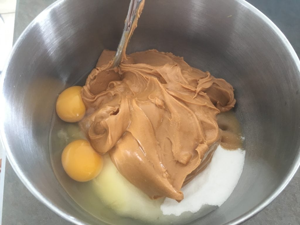 peanut butter cookie ingredients