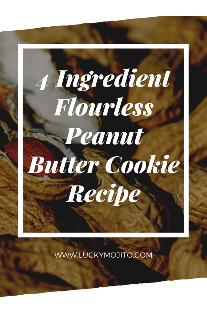 4 ingredient peanut butter cookie recipe