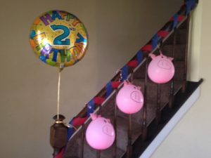 dy farm themed party pig balloons