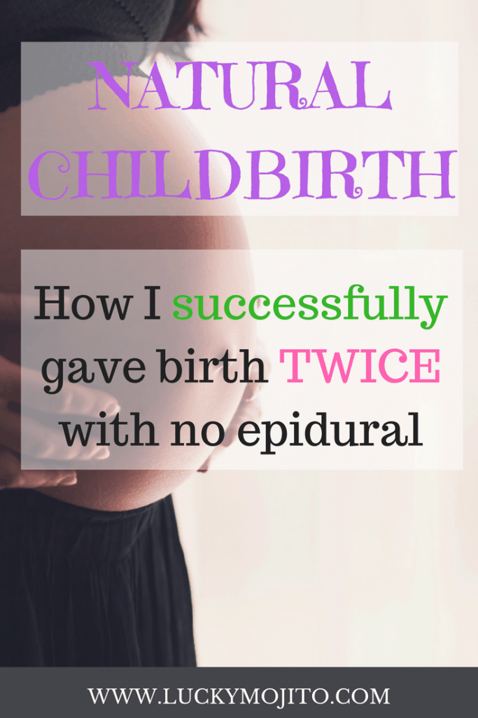 natural childbirth two times