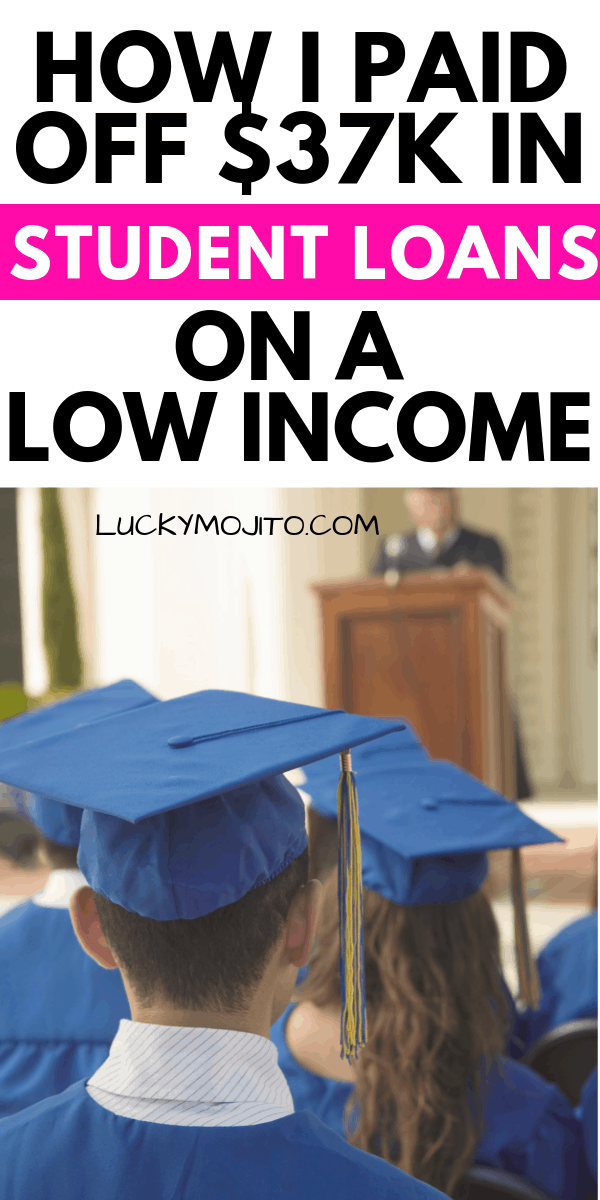 how to pay off college loans faster