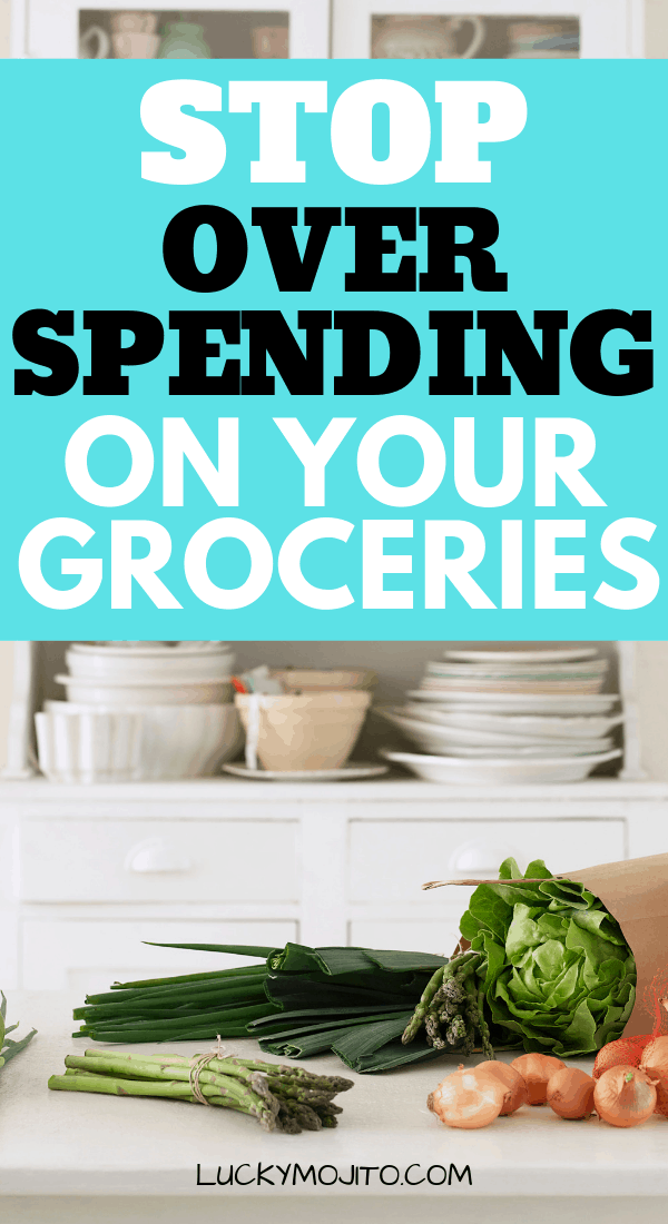how to cut your grocery bill down