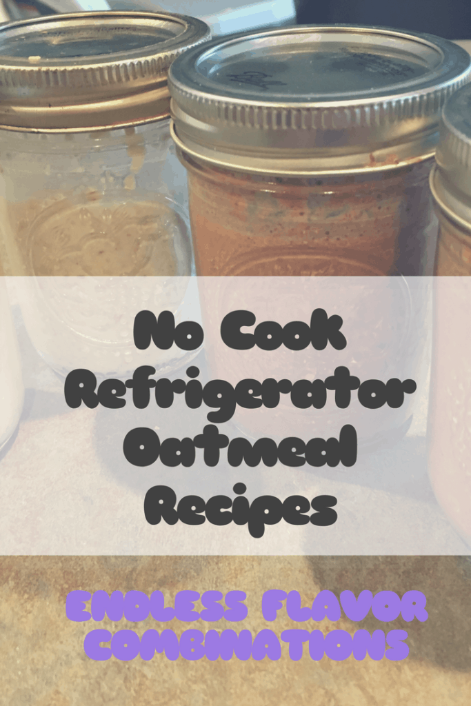 no cook refrigerator oatmeal pinterest