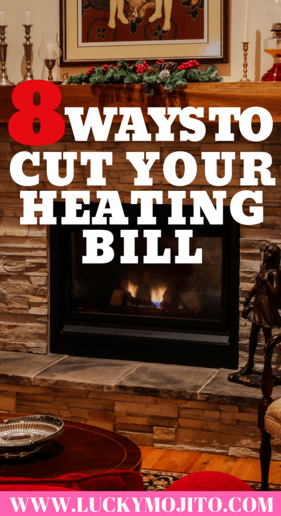 easy ways to reduce your heating bill and save money to pay off debt