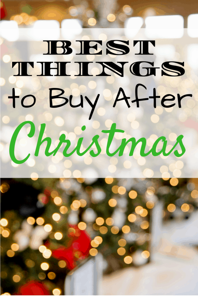 things to buy after Christmas