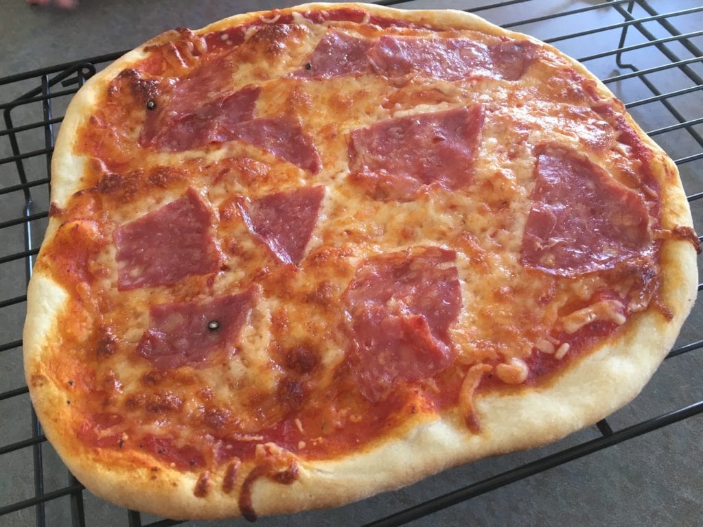 not heart shaped pizza