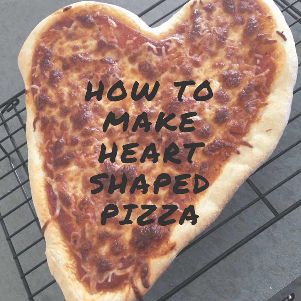 Heart shaped pizza cover