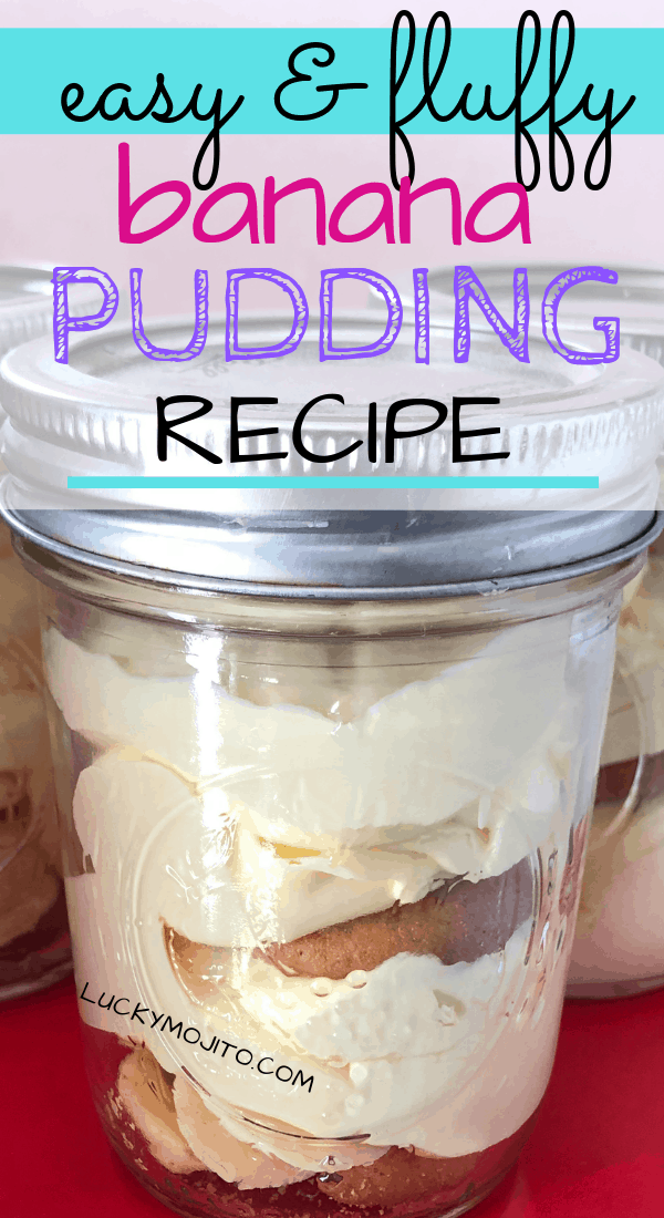 fluffy and easy banana pudding recipe