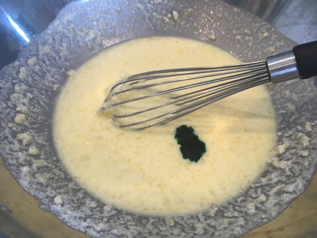 add green to shamrock pancake recipe