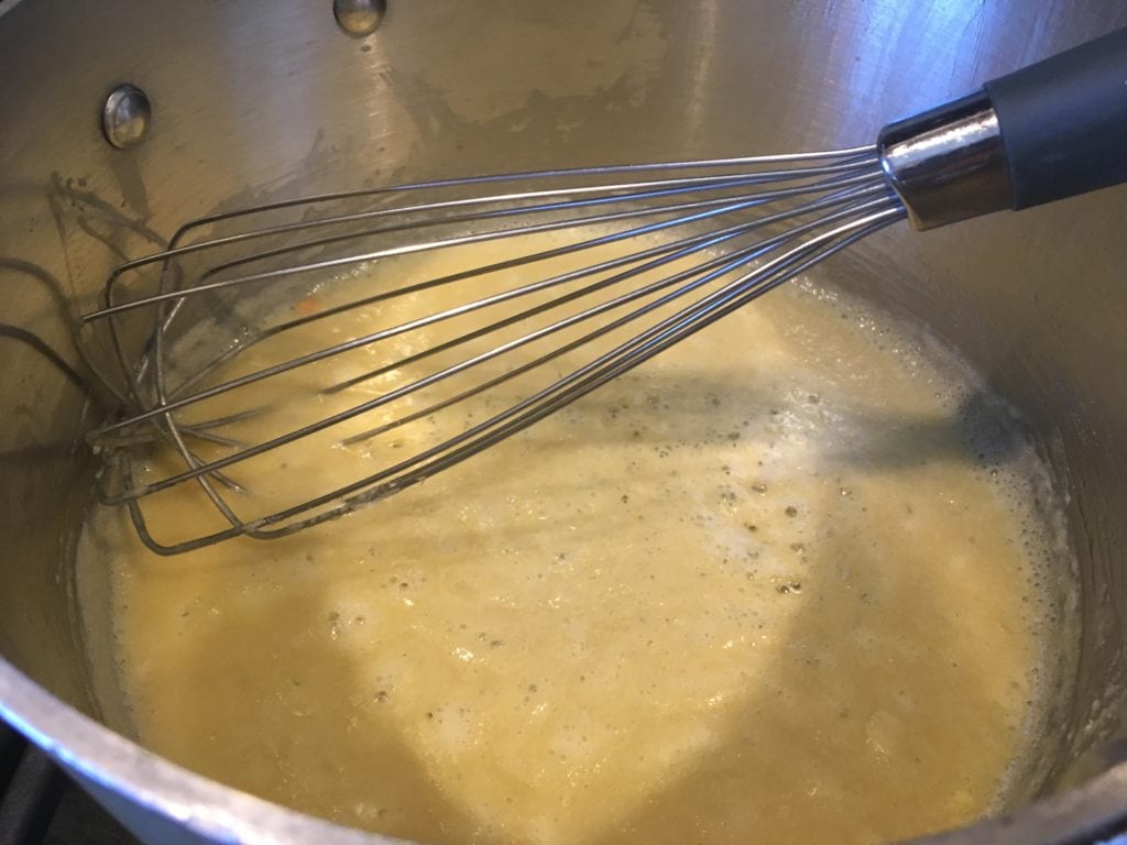 flour mixture for broccoli and cheese soup