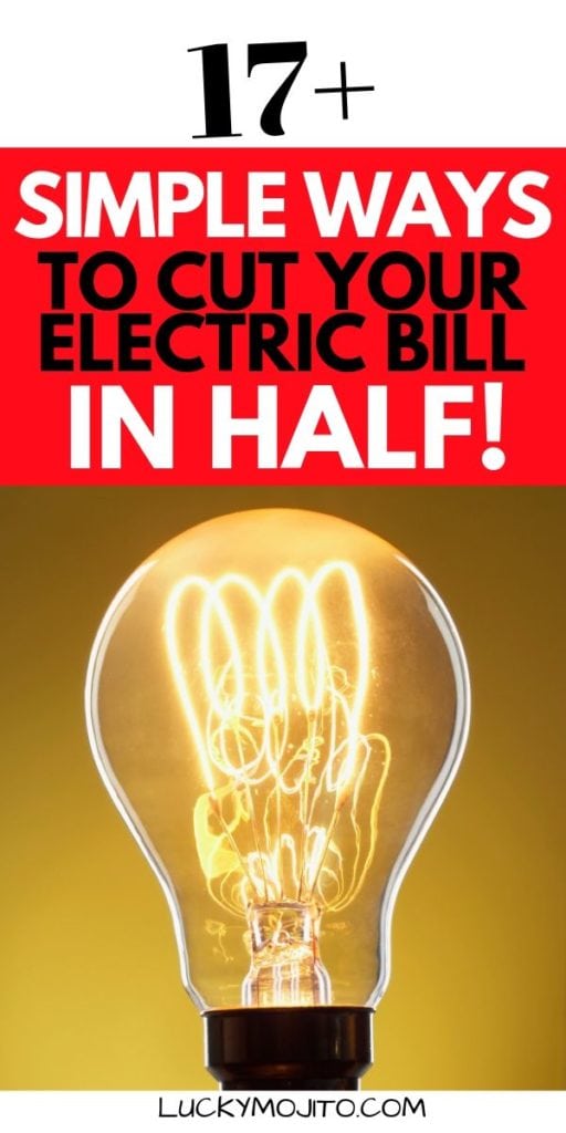 easy ways to reduce your electric bill