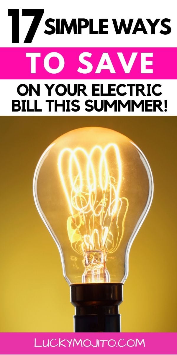 ways to reduce electricity bill