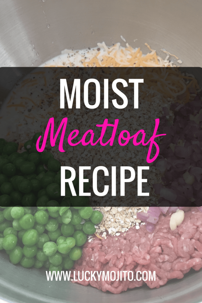 moist meatloaf recipe pin