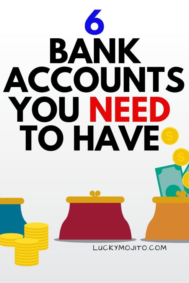 how many bank accounts do you need