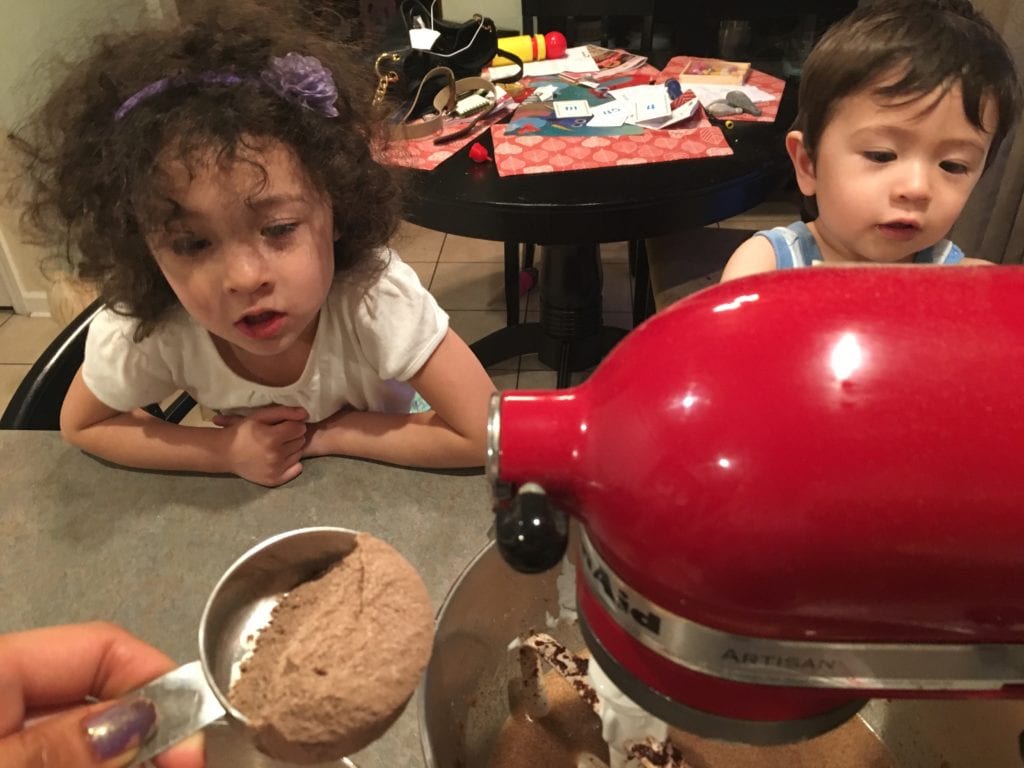 chocolate cake helpers