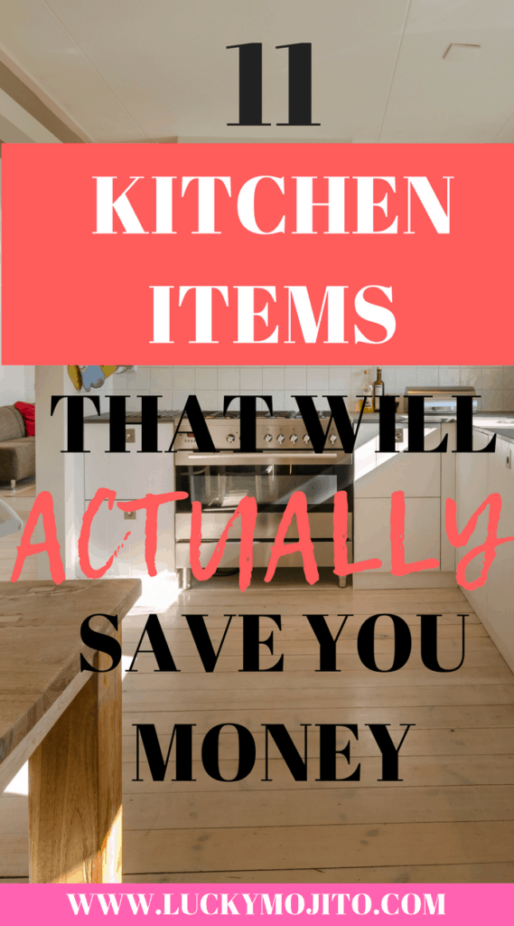 kitchen items that will save you money
