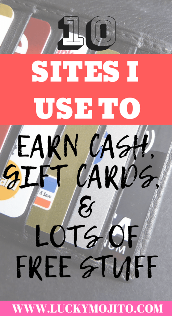 make money at home with these websites and earn cash, gift cards, Amazon codes and free stuff 