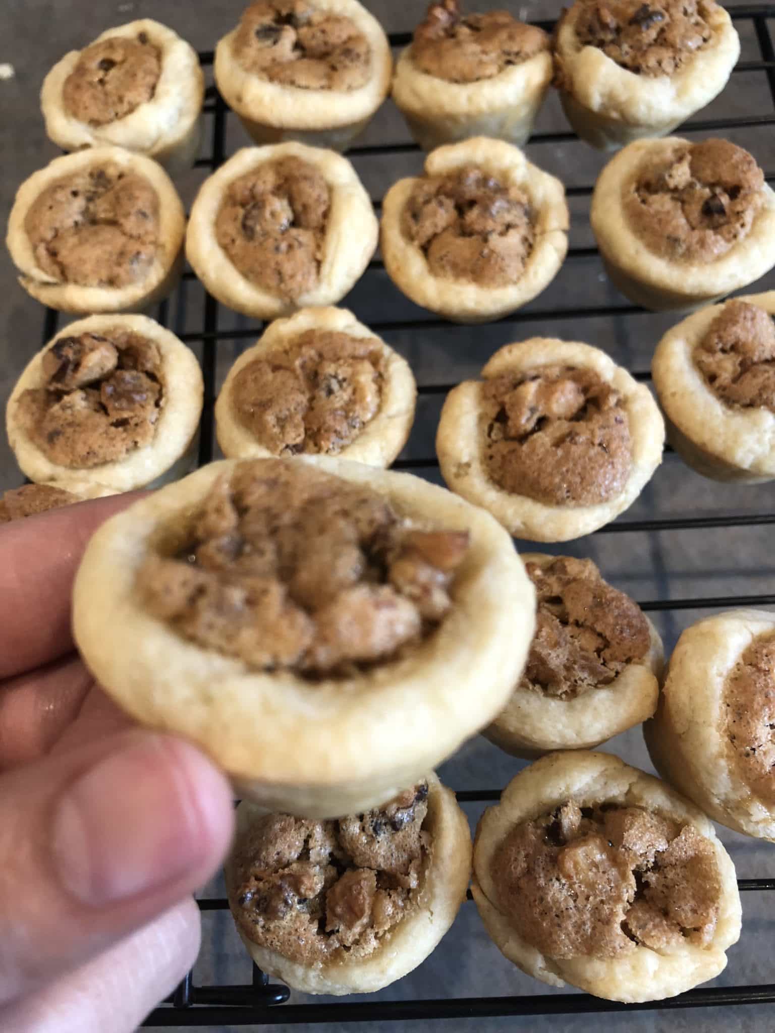 finished walnut tassie recipe