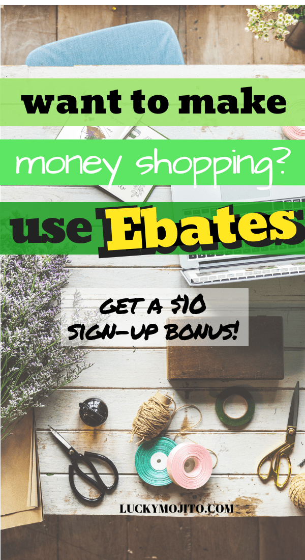 ebates tutorial to save money shopping
