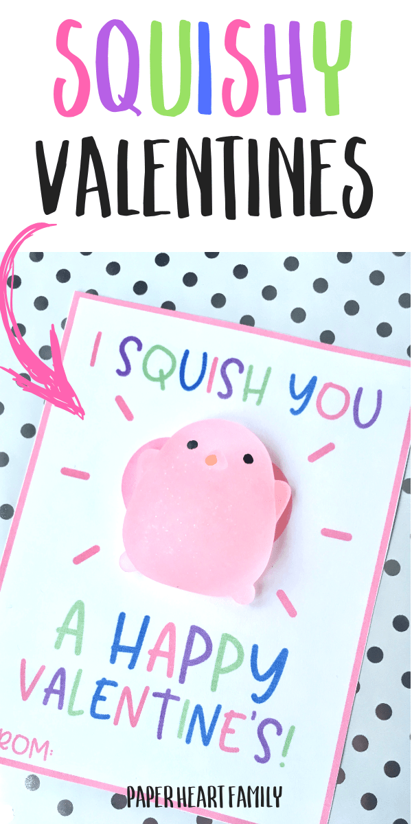 squishy valentine's day cards for kids