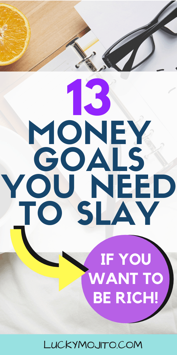 list of financial goals you need to accomplish