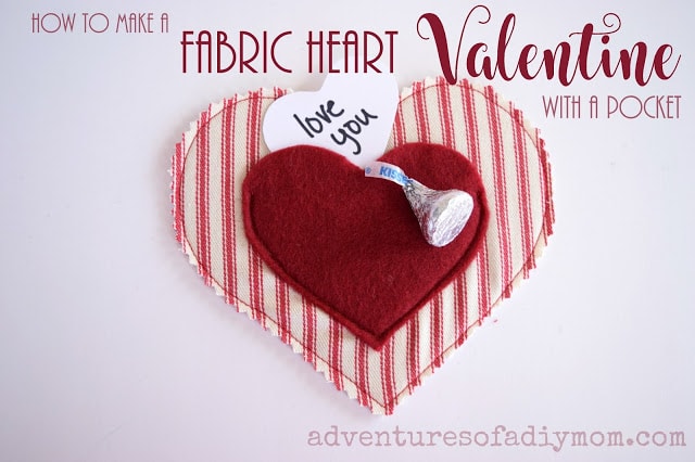 how to make afabric heart valentine craft