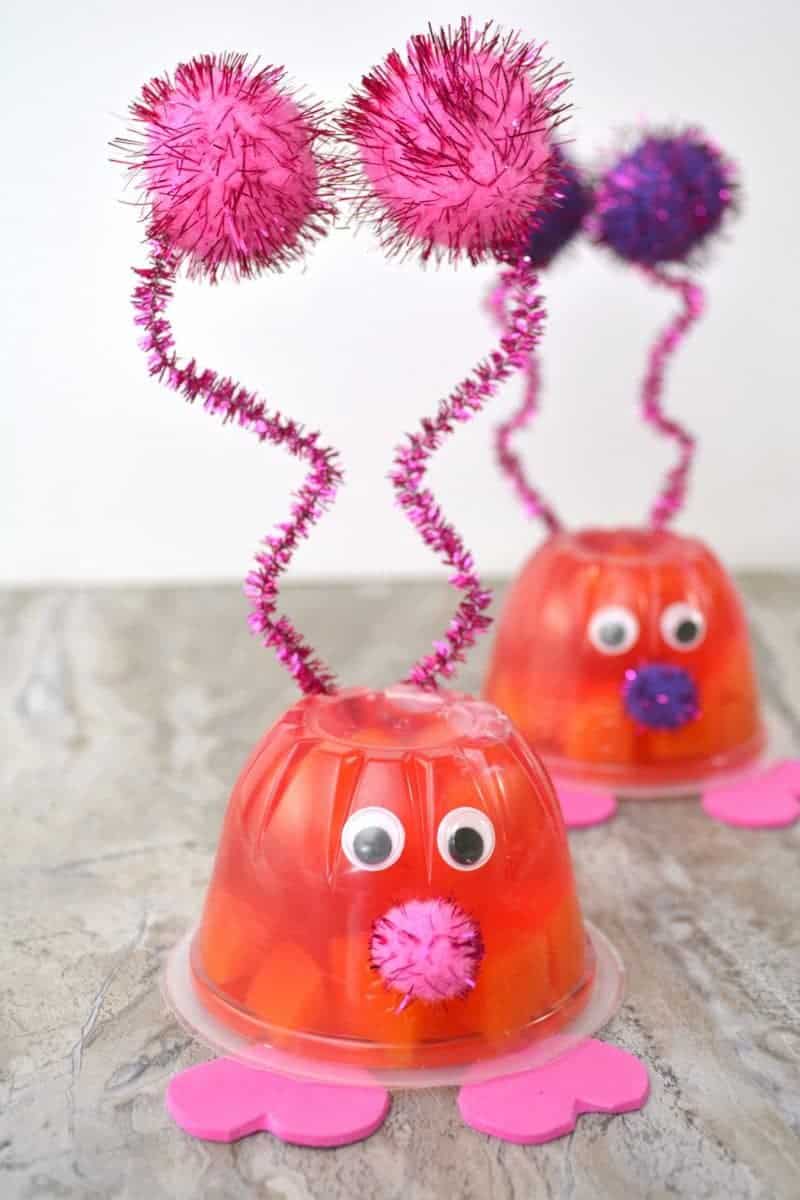 love bug valentine's day cup craft