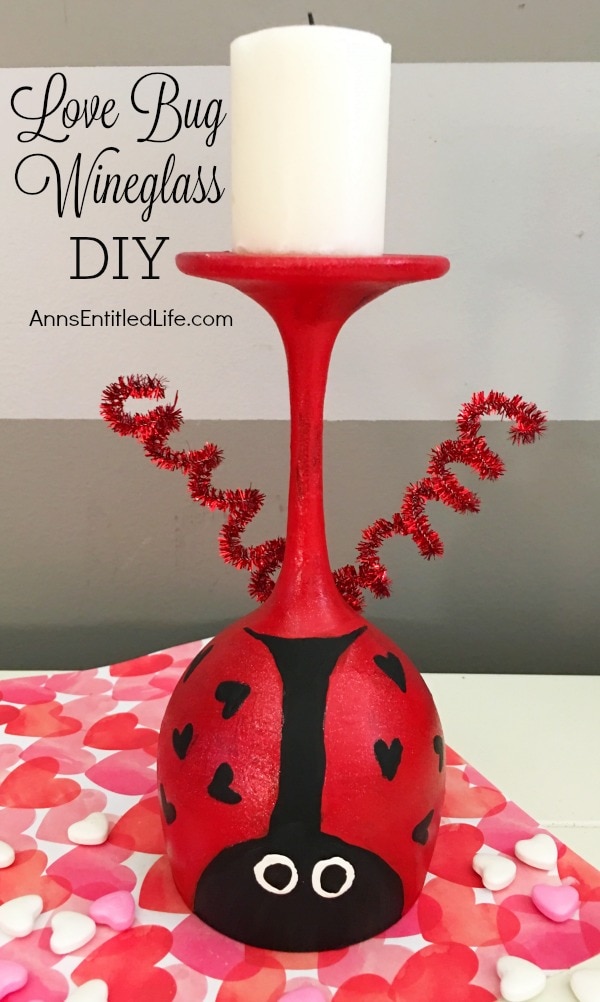 valentine's day craft love-bug-wineglass