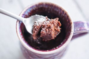 chocolate mug cake recipe for 2