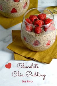 chia pudding recipe for two