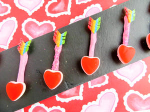 diy cupid arrow candy recipe