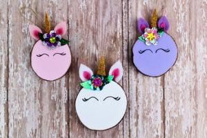 DIY Magical Unicorn Christmas Tree Ornament