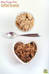 easy sugar free coffee granita recipe