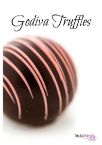 godiva truffles