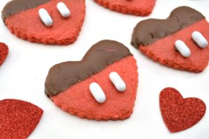 mickey mouse valentine cookies