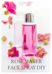 diy rose water spray