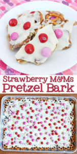 strawberry caramel pretzel bark