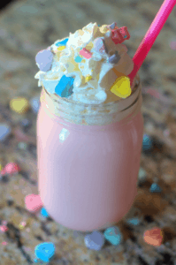 Valentines Strawberry HotChocolate