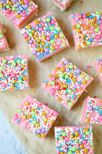 unicorn fudge dessert recipe