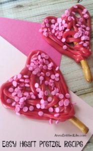 easy heart pretzel recipe