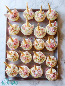 easy unicorn-cupcakes recipe