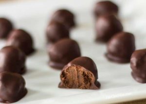 low card chocolate truffle recipe for valentine's day