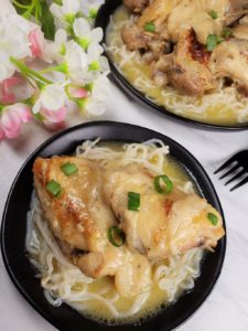 cheap noodles with chicken