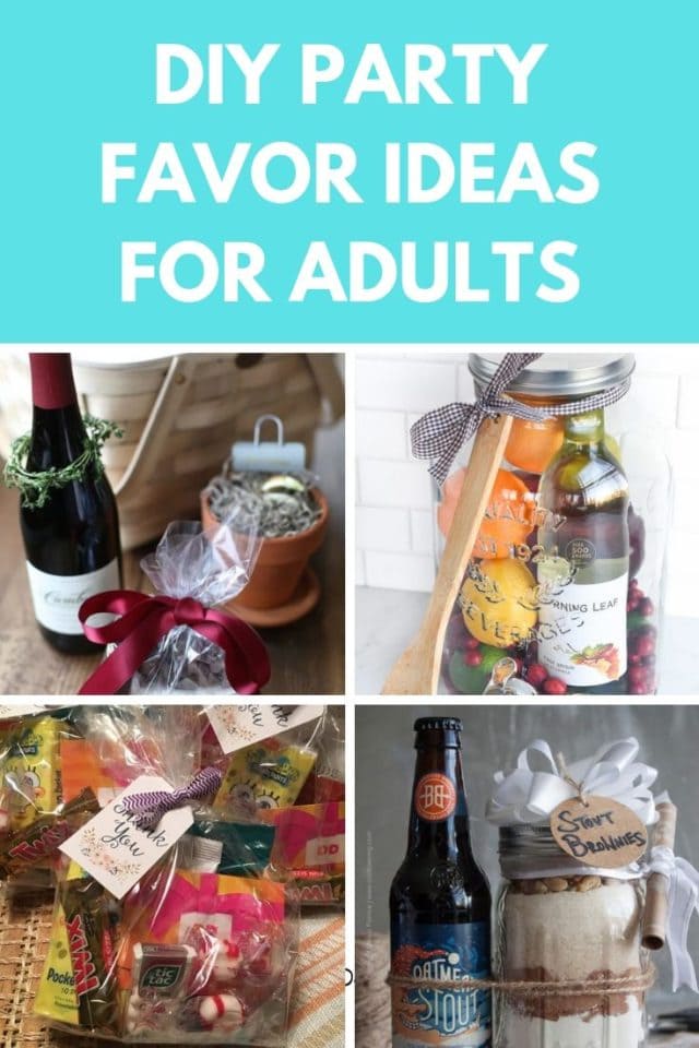 diy favor bag ideas for adults