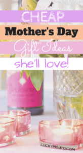 affordable Mother's Day gift guide on a budget