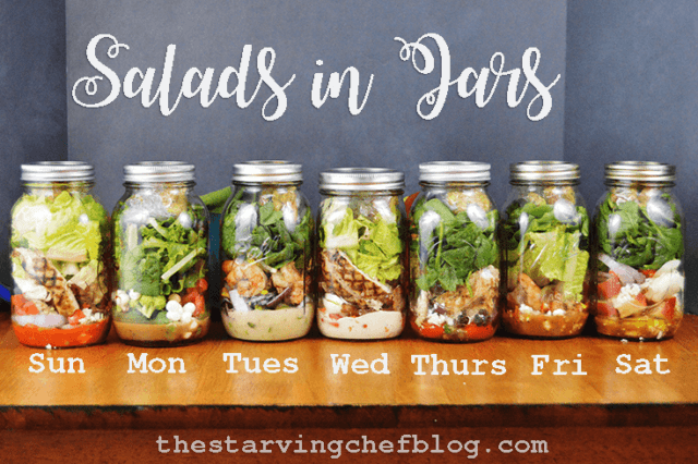 budget salad jar recipe