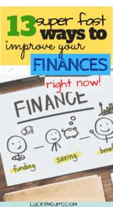 improve your finances fast