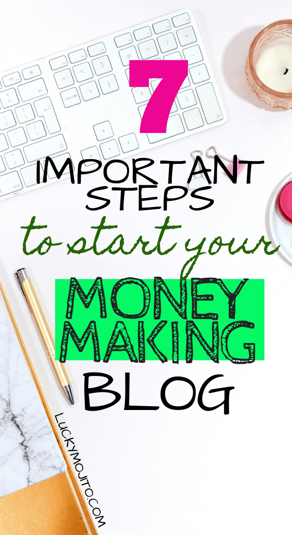 start a money making blog tutorial;