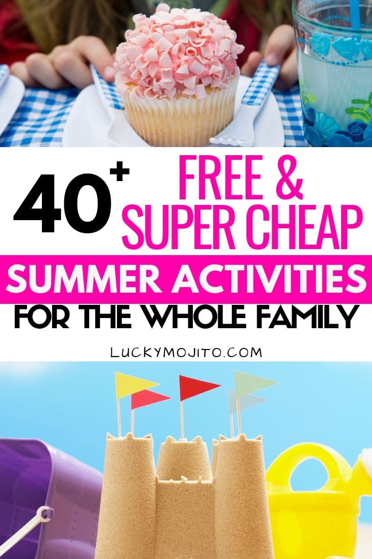 free things to do in the summer with kids and family